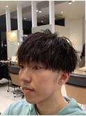 アイロンで毛先を動かしておしゃれ男子目指しましょう!