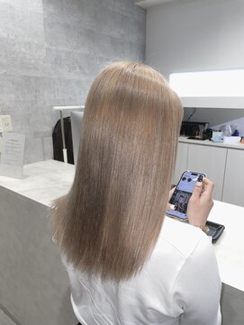 アンダーバーホワイト(_WHITE) ホワイトミルクティー