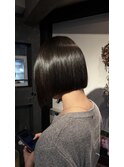 黒髪ボブ