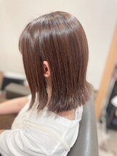 ヘア アトリエ ヴィヴァーチェ(hair atelier Vivace) 艶髪パッツンボブ