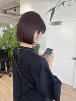 オーシャン(Ocean)&nbsp;【OceanHair&Life田中愛梨】秋カラー/ボルドーレッド/暖色カラー