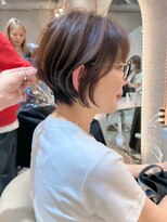 ロンド エスポワール 錦糸町(Lond espoir)&nbsp;イメチェン前髪こなれミディショート髪質改善【工藤昴】錦糸町