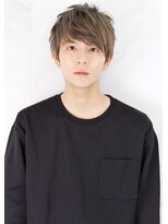 外国人風 ショート グレージュカラー × クラウドマッシュ☆