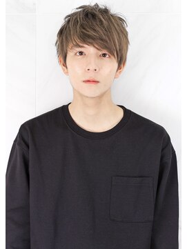 ラミ(L'ami) 外国人風 ショート グレージュカラー × クラウドマッシュ☆