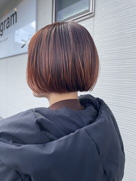 グラム 岡崎北店(gram) オレンジのコントラストカラーs