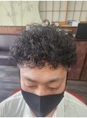 ☆メンズ　くるくる　プードルパーマ☆