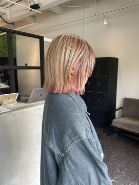 ヴィオラカラー(VIOLLA COLOR) milk tea × pink design