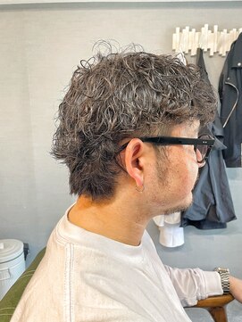 グリードヘア(GREED HAIR) ミニウルフ×ニュアンスパーマ