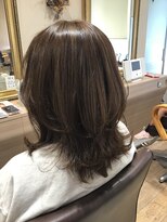 ヘアーズファイン(hair's fine)&nbsp;20代30代40代ナチュラルハイライト立体感アッシュベージュくびれ