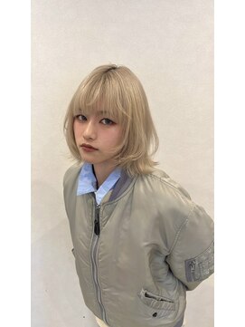 ミナリ(minari) レイヤーウルフ／ブランドカラー◎