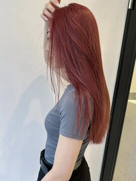 サロウィン 新潟万代店(SALOWIN) ★美髪モテ髪イメチェンワインレッドフェミニンロング