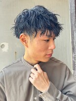 アリーム(Areem) ツイストスパイラルマッシュ刈り上げメンズカットメンズパーマ