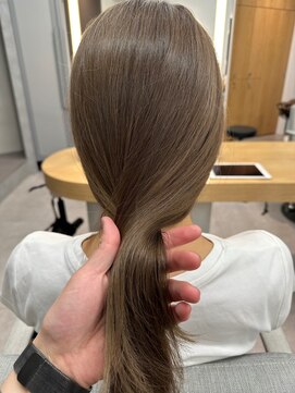 ソワ 北千住(soi) ホワイトグレージュ_ミニウルフ_チェリーブラウン