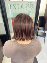 アイズ 本厚木(AIZU)&nbsp;白髪ぼかしハイライト ボルドー