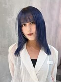 美髪韓国ヘア顔周りレイヤーロング_ba484301