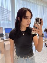 オン キャナルシティ博多前店(on)&nbsp;【竹内哉汰】20代30代 レイヤーカット×レッドブラウン