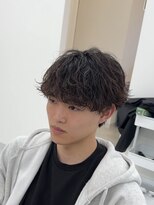 アビー ランシェル(ABEY LENCIEL) 波巻きシャドウパーマ/シャドウパーマ/マッシュ