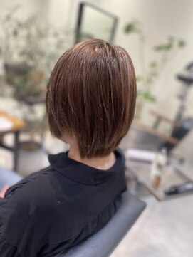 ケンジ 南林間(KENJE) 暖色系カラー×髪質改善トリートメント