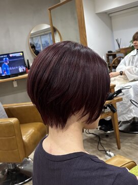 メアリー バイ メリー(marry by merry) 【立町メアリーバイメリー】☆ショート×ルビーカラー☆