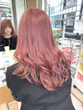 サンク 原宿 表参道(cinq) ミルクティーベージュカラーミルクティーブラウンピンクベージュ