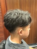 ヒロギンザ 田町店(HIRO GINZA)&nbsp;センターパート×ブロックフェード