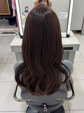 アフェクションカナヤマ(AffECTION kanayama) 韓国　レイヤーカット　髪質改善　艶カラー