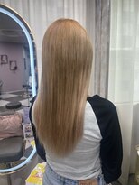 ガルボ ヘアー(garbo hair) 艶髪 ハイトーンカラー 透明感カラー