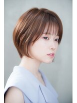 レム 仙台店(L.E.M)&nbsp;【丸みショートボブ/透け感カラー】