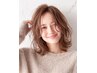 【リピートNo.1】似合わせカット ＋イルミナカラー￥12,770 鎖骨まで