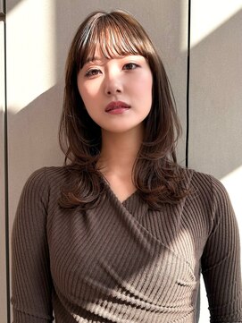 ミディアムレイヤーウルフベージュ