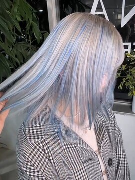 イエナ 渋谷(IENA) ホワイトブロンドカラーケアブリーチクラゲヘアー
