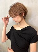【marfe】ショートボブ＿＿ショート＿ハイライトカラー
