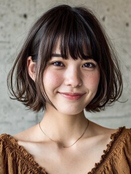 L=im【エルイコールアイエム】の写真/骨格を見極める似合わせ技術。あなたにぴったりのショート提案で、ヘルシーな大人可愛いスタイルを叶える。