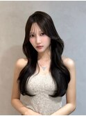 ブリーチなし/韓国風巻/レイヤーカット/髪質改善/縮毛矯正/銀座