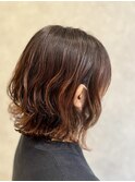 簡単セットふんわりボブパーマ
