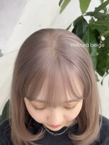 ビュー フクオカ(VIEW FUKUOKA) ミルクティーベージュ/ダブルカラー/レイヤーカット/髪質改善