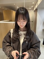 ケシキ 表参道 原宿(kesiki.) ミディアムレイヤー/顔周りレイヤー/透明感カラー