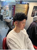 ピンパーマ　仏陀パーマ　本厚木