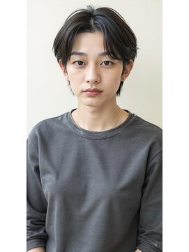 アーツ 茅ヶ崎(arts) ショートカット20代30代40代前髪あり面長丸顔ショートボブ