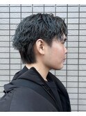 ニュアンスパーマ波巻きセンターパート3.25