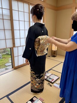 登なん 盛岡(トナン)の写真/【盛岡】大切な日の着付けはプロの技術で！各種着付け受付中◎