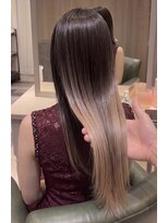 ランソ 新宿(RUNSO) グレージュ×髪質改善