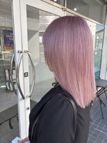 ティナ(Tina)&nbsp;ブリーチで叶える淡色ラベンダーピンク