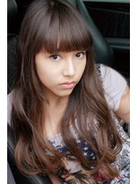 フェイスティ(FACE-T) 【FACE-T】厚めバングのゆるウェーブ『安井朋美』