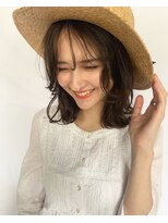 ステイシー(stay she)&nbsp;ミディアム レイヤー ×  オリーブベージュ