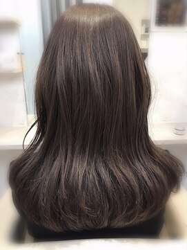 ヘアメイク カラフル(hair make colorful) ネイビーカラー☆美髪フレンチボブ☆髪質改善☆美髪プログラム