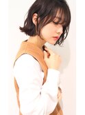 抜け感小顔外ハネボブ