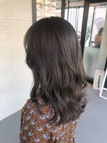テラスヘア 新潟駅南(TERRACE hair)&nbsp;透明感ミルキーグレージュ(ブリーチ無し)