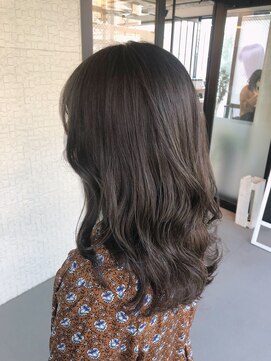 テラスヘア 新潟駅南(TERRACE hair) 透明感ミルキーグレージュ(ブリーチ無し)