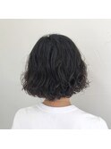 クールなウェーブBOB